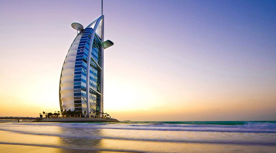 dubai, Fernreisen